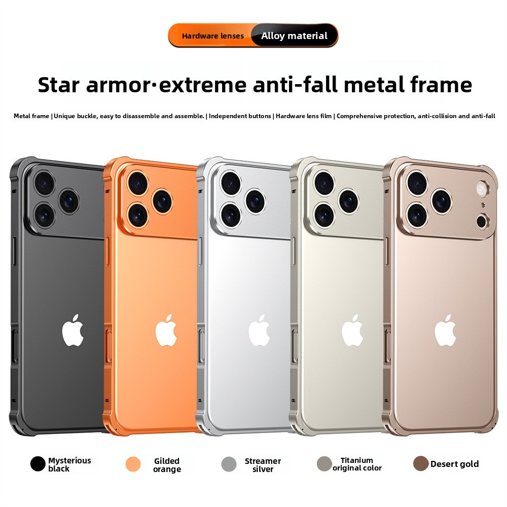 Originele kleur aluminium meta - Metal Bumper Aluminum Frame Case recensie en prijs